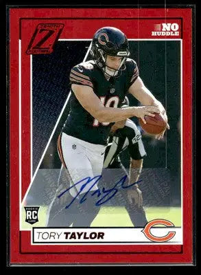 2024 Panini Zenith #178 Tory Taylor Autographs No Huddle - Football Card Single