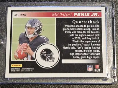 2024 Panini Zenith #179 Michael Penix Jr. Retail - Football Card Single