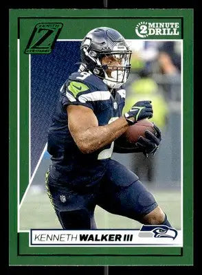 2024 Panini Zenith #91 Kenneth Walker III Two Minute Drill - Football Card Single