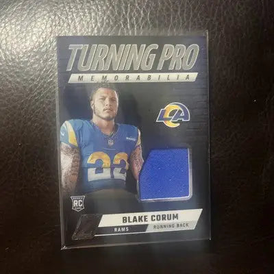 2024 Panini Zenith - Blake Corum Turning Pro Memorabilia (RC) No. TPM-BCM - Football Card Single