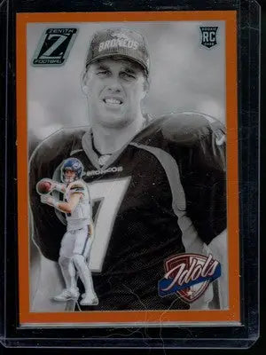 2024 Panini Zenith Bo Nix John Elway #11 Orange RC Football