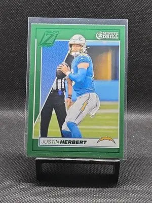 2024 Panini Zenith - Justin Herbert #54 Two Minute Drill - Football Card Single