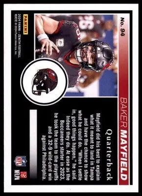 2024 Panini Zenith - Retail Baker Mayfield 94 Tampa Bay Buccaneers
