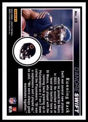 2024 Panini Zenith - Retail D’Andre Swift 16 Chicago Bears