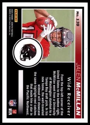2024 Panini Zenith - Retail Jalen McMillan RC 139 Tampa Bay Buccaneers