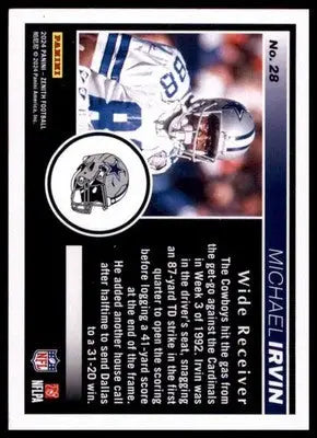 2024 Panini Zenith - Retail Michael Irvin 28 Dallas Cowboys