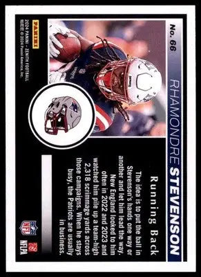 2024 Panini Zenith - Retail Rhamondre Stevenson 66 New England Patriots
