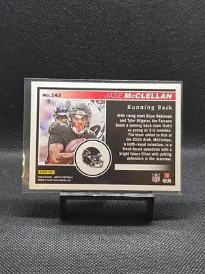 2024 Panini Zenith - Rookies Jase McClellan #143 Two Minute Drill (RC)