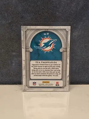 2024 Panini Zenith Tua Tagovailoa Z Marquee Insert Card Miami Dolphins - Football Card Single