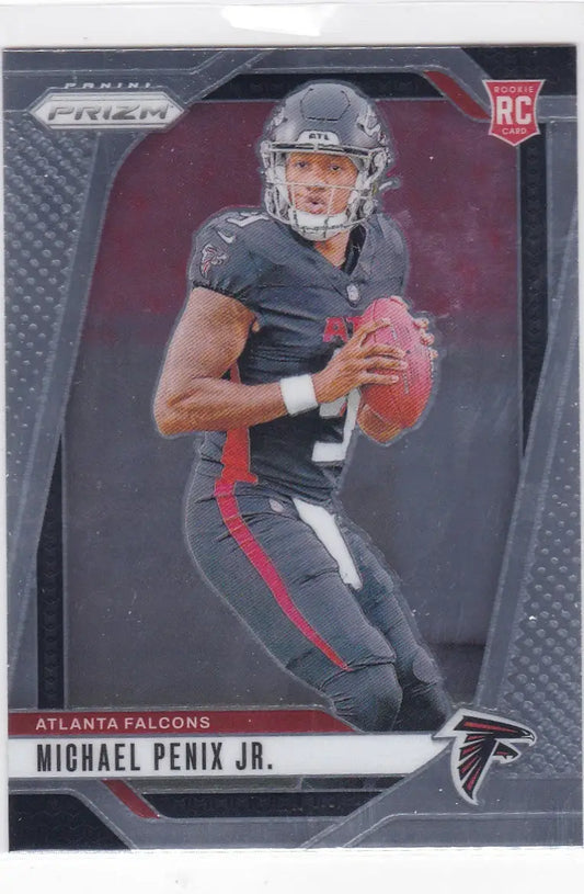 2024 PRIZM #378 MICHAEL PENIX JR- ATLANTA FALCONS - Football Card Single