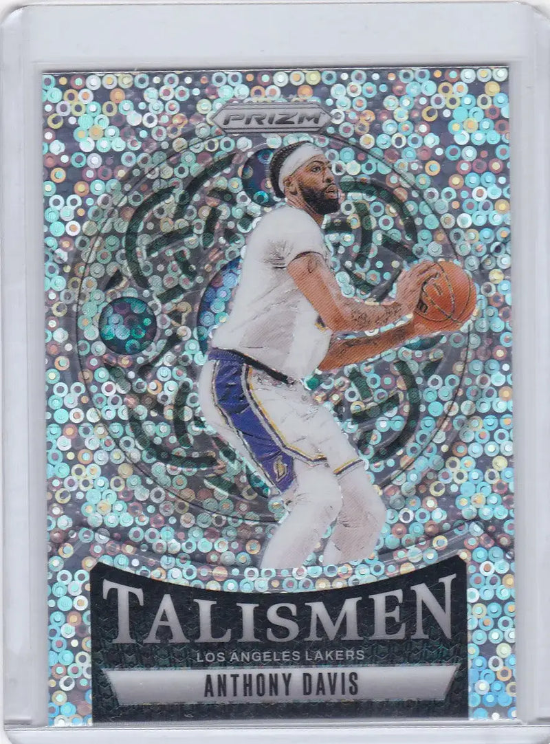 2024 PRIZM #6 ANTHONY DAVIS TALISMEN DISCO- LOS ANGELES LAKERS - Basketball Card Single