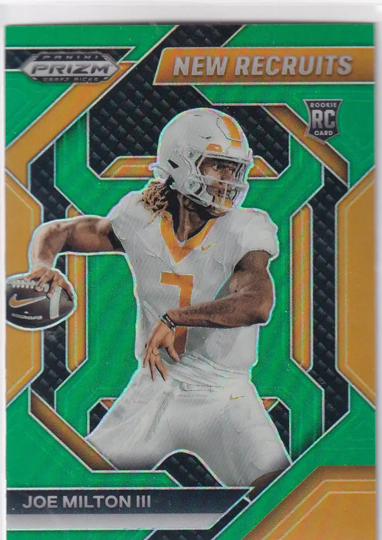2024 PRIZM DRAFT PICK #NR-JMN JOE MILTON III GREEN- DALLAS COWBOYS