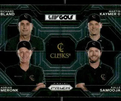 2024 Prizm LIV #57 Martin Kaymer/Adrian Meronk/Richard Bland/Kalle Samooja - Other