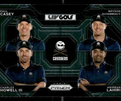 2024 Prizm LIV #58 Charles Howell/Anirban Lahiri/Paul Casey/Bryson DeChambeau - Golf Card Single