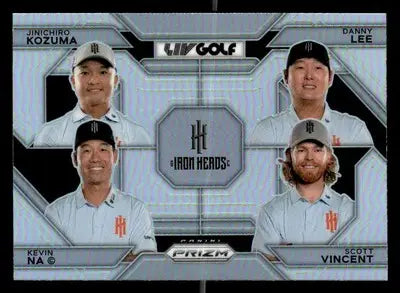 2024 Prizm LIV #61 Jinichiro Kozuma/Kevin Na/Danny Lee/Scott Vincent Silver - Other