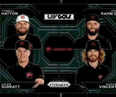 2024 Prizm LIV #62 Kieran Vincent/Caleb Surratt/Tyrrell Hatton/Jon Rahm - Other