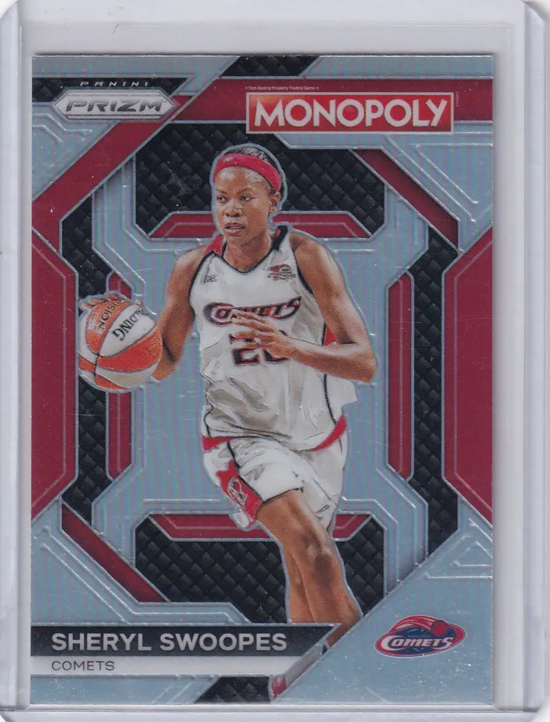 2024 PRIZM MONOPOLY #WNBA21 SHERYL SWOOPES SILVER- HOUSTON COMETS - Basketball Card Single