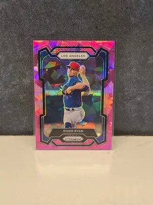 2024 Prizm Pink Cracked Ice River Ryan #78