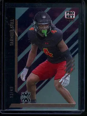 2024 Pro Set Pure Tarheeb Still #146 Holo RC 13/49 Football - Football Card Single