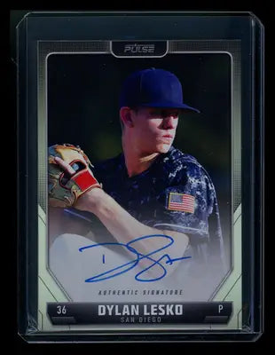 2024 Pulse Baseball Dylan Lesko #36 Auto Baseball - Baseball Card Single