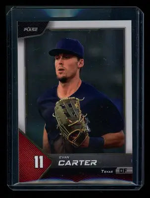 2024 Pulse Baseball Evan Carter #39 25/85 Baseball - Baseball Card Single