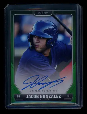 2024 Pulse Baseball Jacob Gonzalez #A-JGO Auto 12/25 Baseball - Baseball Card Single
