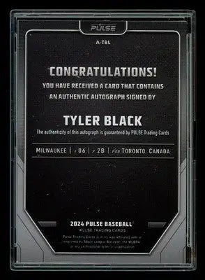 2024 Pulse Baseball Tyler Black #A-TBL Baseball - Other