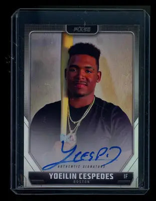 2024 Pulse Baseball Yoeilin Cespedes #A-YCE Auto Baseball - Baseball Card Single