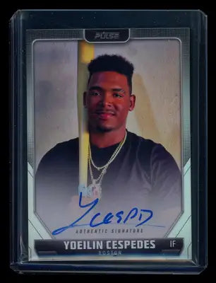2024 Pulse Baseball Yoeilin Cespedes #A-YCE Auto Baseball - Baseball Card Single