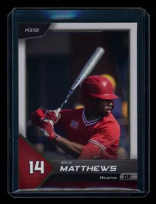 2024 Pulse Brice Matthews #33 64/85 Baseball - Baseball Card Single
