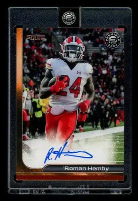 2024 Pulse Football Roman Hemby #PF-ROH Football - Football Card Single