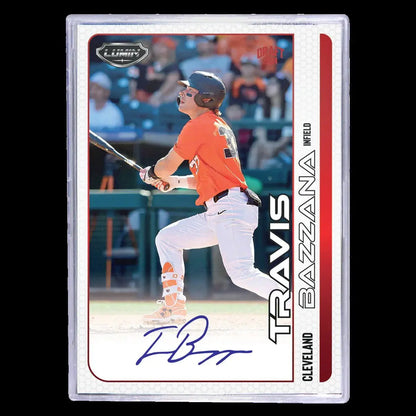 Autographed Travis Bazzana baseball card from 2024 Pulse Lumin Baseball Hobby Box