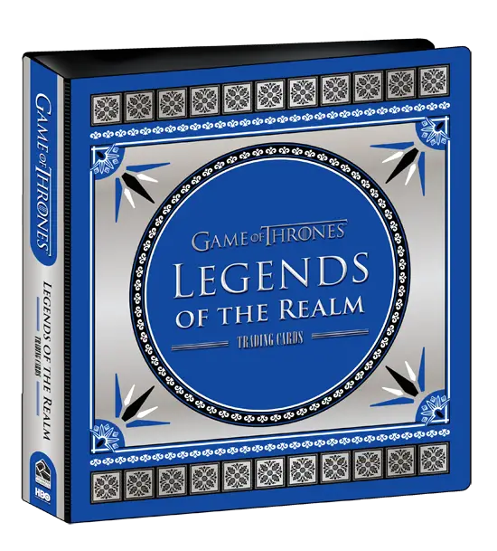 2024 Rittenhouse Game of Thrones Legends of the Realm Album Binder P1 Promo - Card Binder