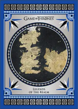 2024 Rittenhouse Game of Thrones Legends of the Realm Album Binder P1 Promo - Card Binder
