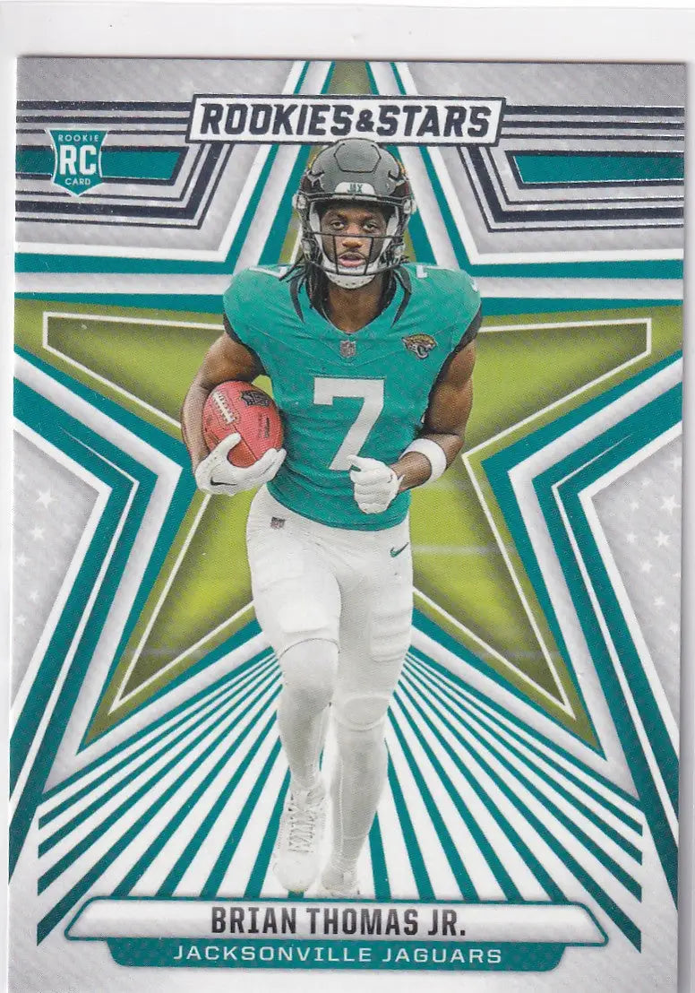 2024 ROOKIES AND STARS #113 BRIAN THOMAS JR- JACKSONVILLIE JAGUARS