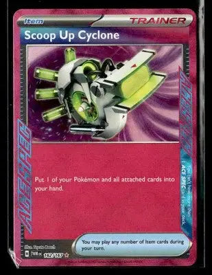2024 S&V: Twilight Masquerade Scoop Up Cyclone #162/167 Holo Ace Spec Rare NM - Pokémon Card Single