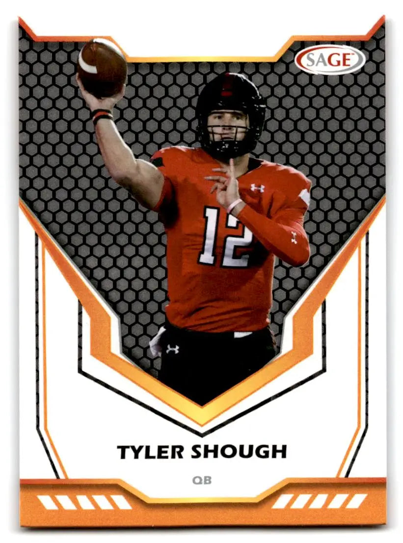 2024 SAGE HIT #21 Tyler Shough - Football Card Single
