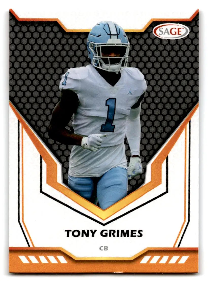 2024 SAGE HIT #33 Tony Grimes - Football Card Single