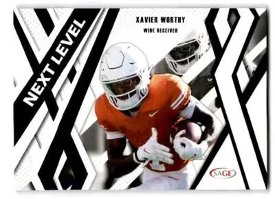 2024 SAGE HIT #85 Xavier Worthy - Football Card Single