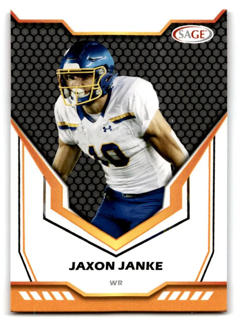 2024 SAGE HIT #9 Jaxon Janke - Football Card Single