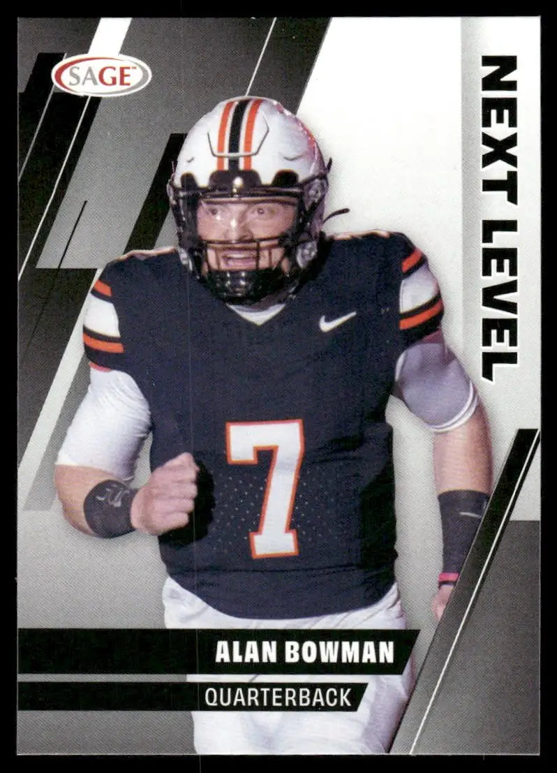 2024 SAGE Next Level Alan Bowman #85 Football - Football Card Single