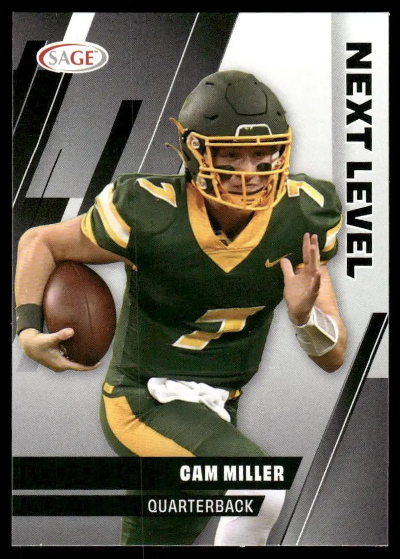 2024 SAGE Next Level Cam Miller #83 Football - Football Card Single