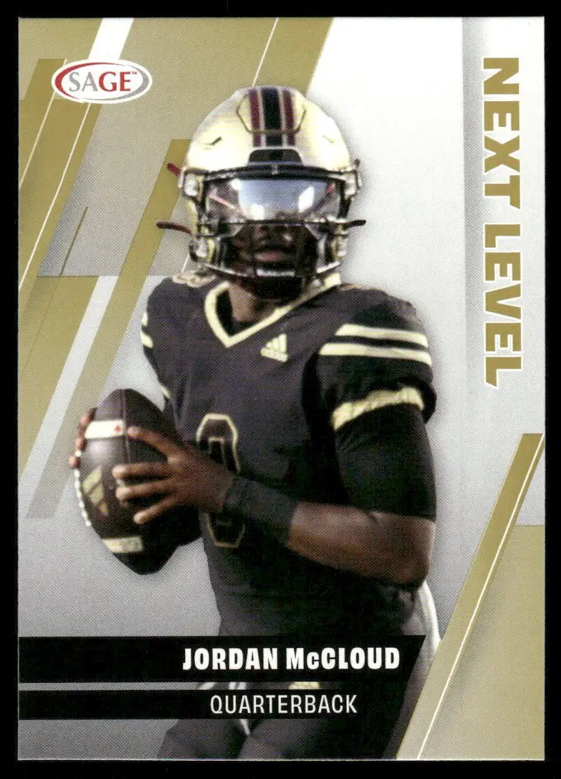 2024 SAGE Next Level Jordan McCloud #84 Football - Football Card Single