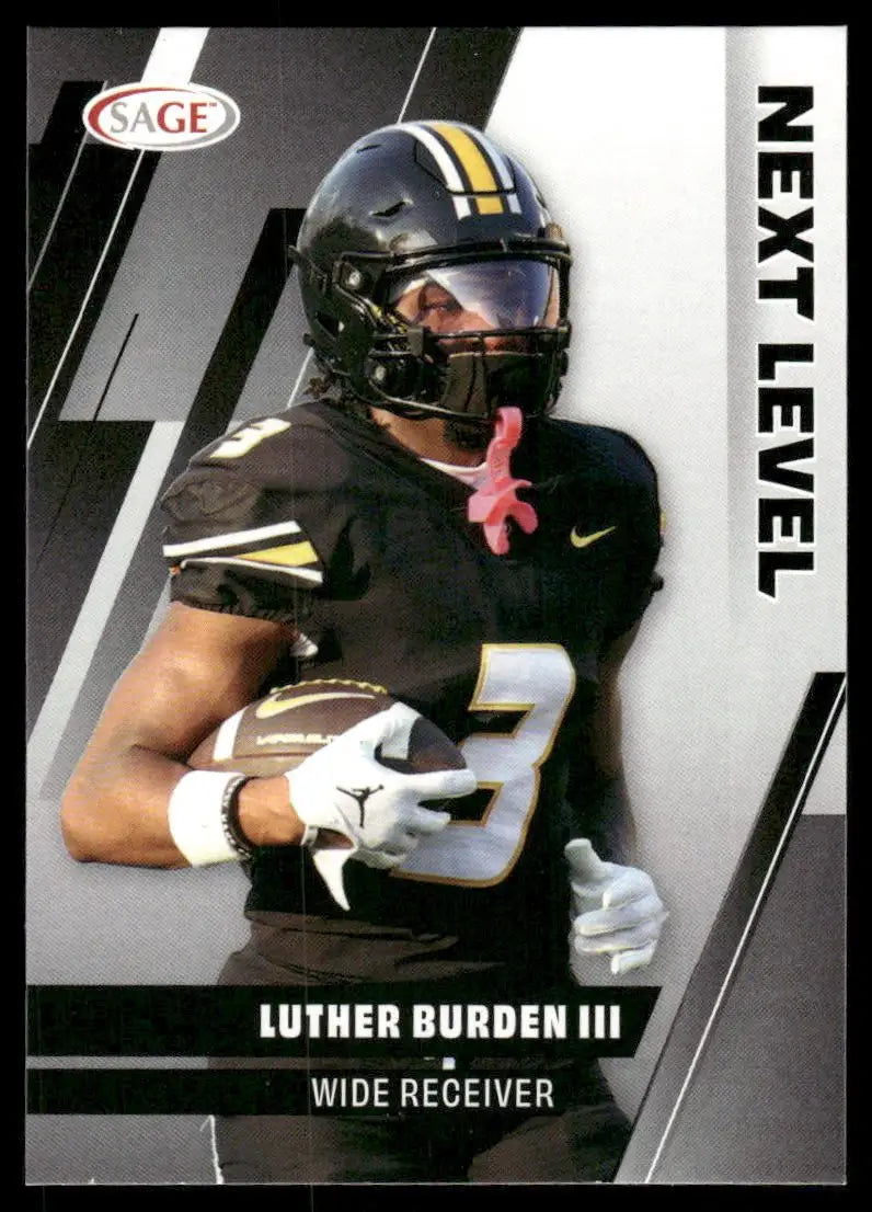 2024 SAGE Next Level Luther Burden III #89 Football - Football Card Single