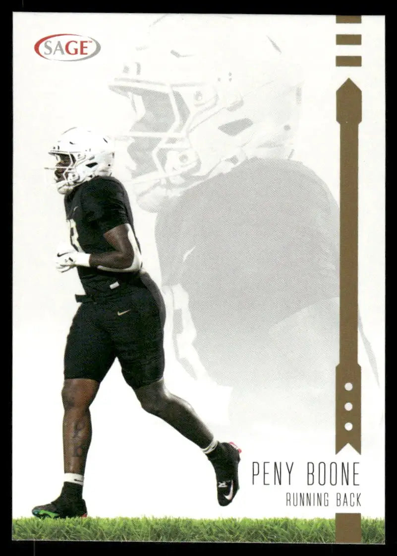 2024 SAGE Peny Boone #17 Football - Football Card Single