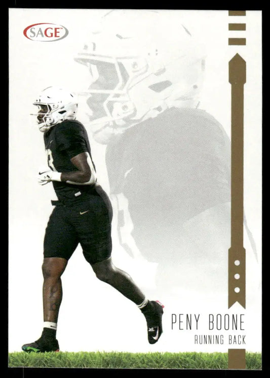 2024 SAGE Peny Boone #17 Football - Football Card Single