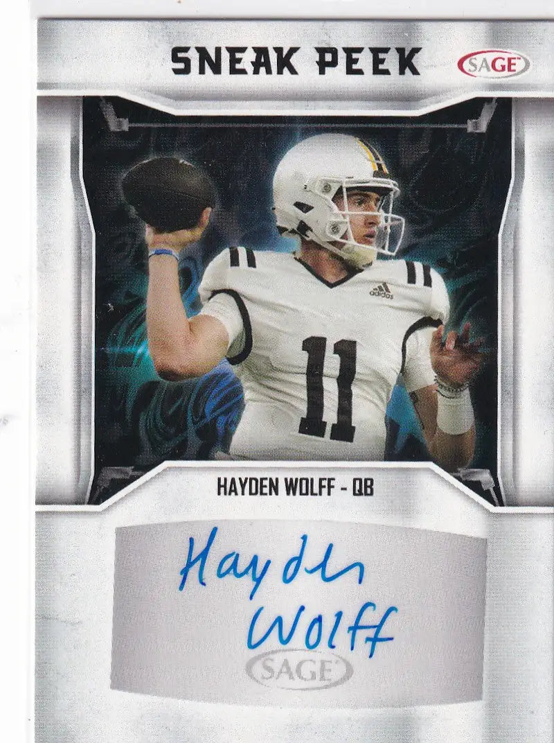 2024 SAGE #SPA-HW HAYDEN WOLFF SNEAK PEAK AUTO- MICHIGAN - Other