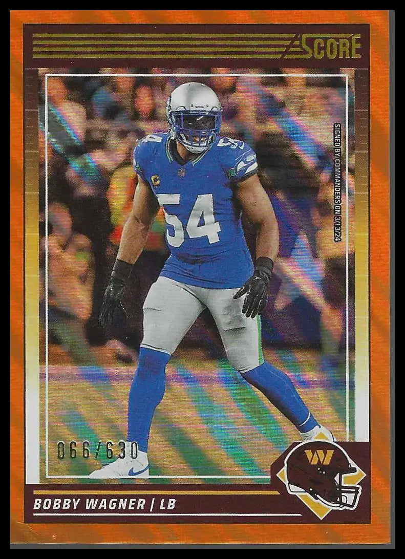2024 Score #066/630 Lava #253 Bobby Wagner