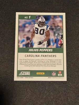 2024 Score #1 Julius Peppers First Ballot - Football Card Single