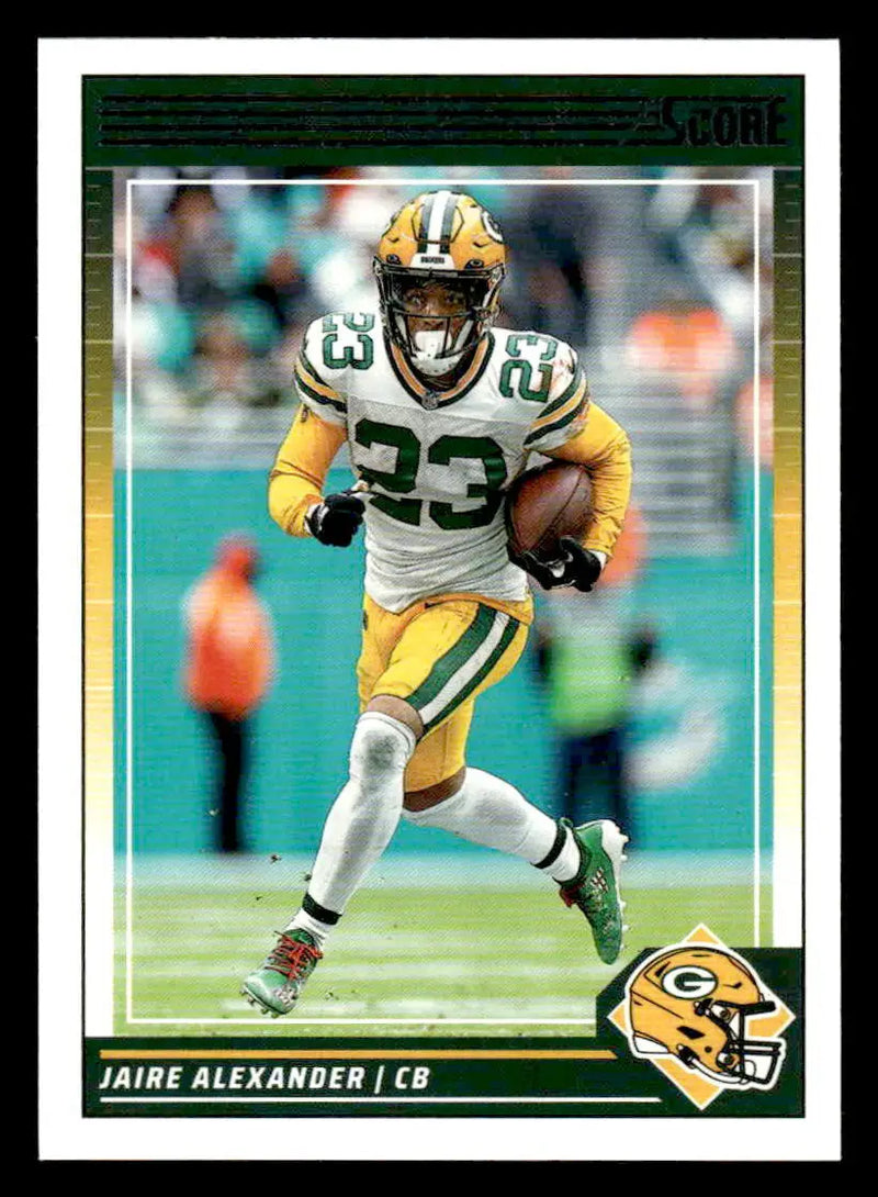 2024 Score #100 Jaire Alexander - Football Card Single